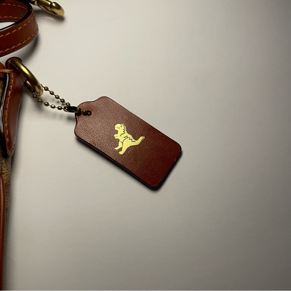 Kitt Messenger Crossbody Bag In Signature Canvas With Rexy Print 🦖 - Picture 3 of 3